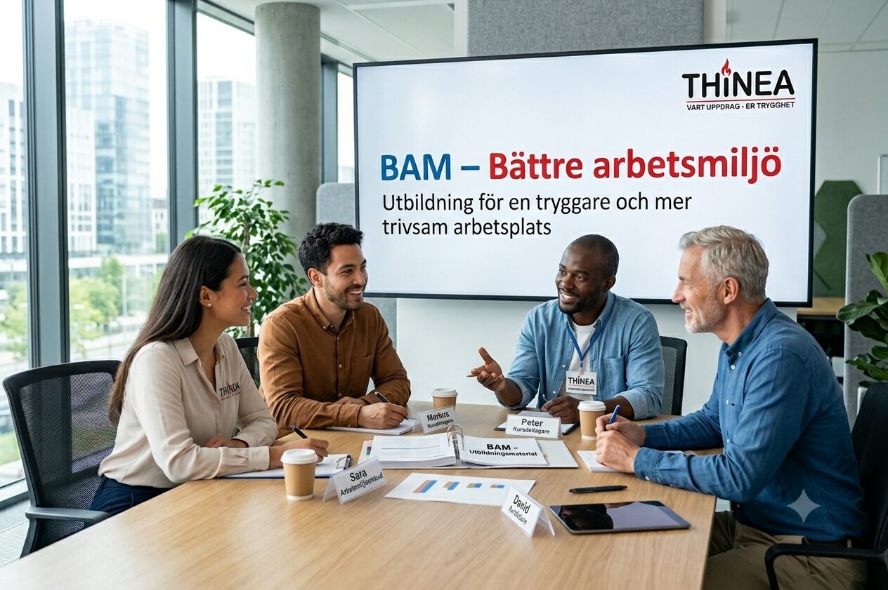 BAM-utbildning, bättre arbetsmiljö
