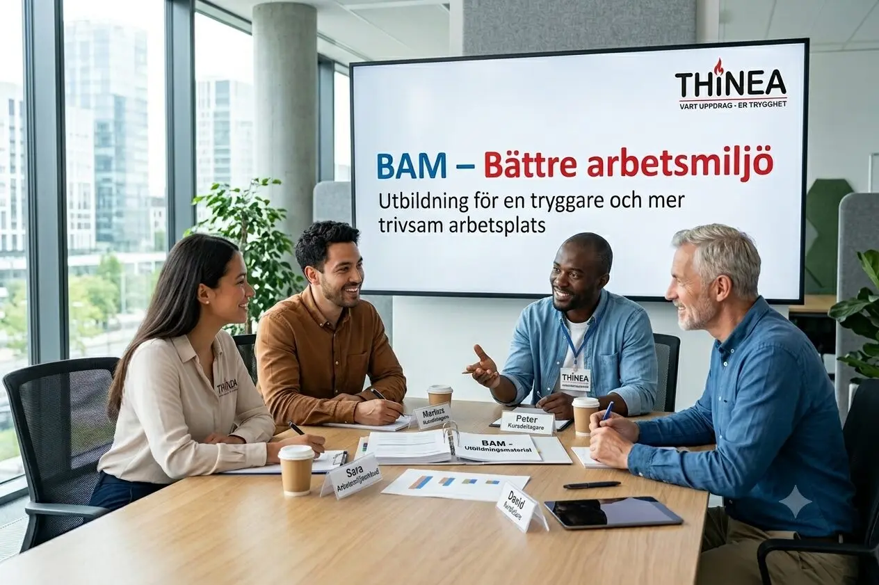 BAM-utbildning, bättre arbetsmiljö