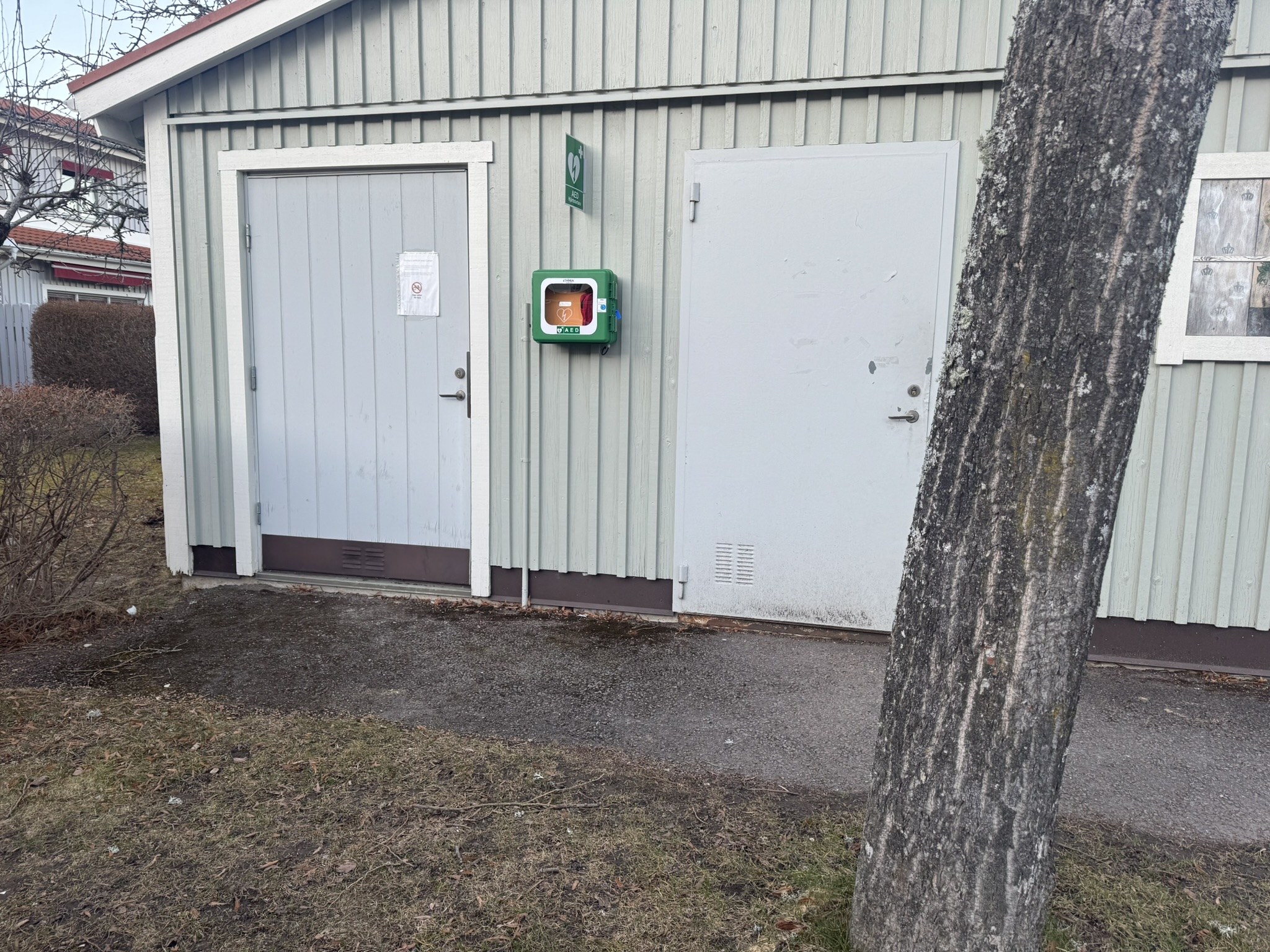 Placering Hjärtstartare BRF